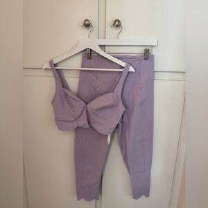 Free People movement bra leggings set